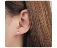 Kid Stud Earring Santa STS-3808